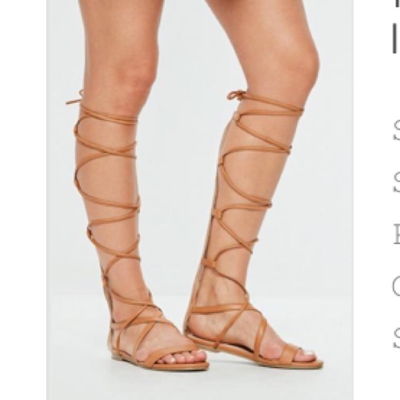 Shoes - Thigh High Gladiators